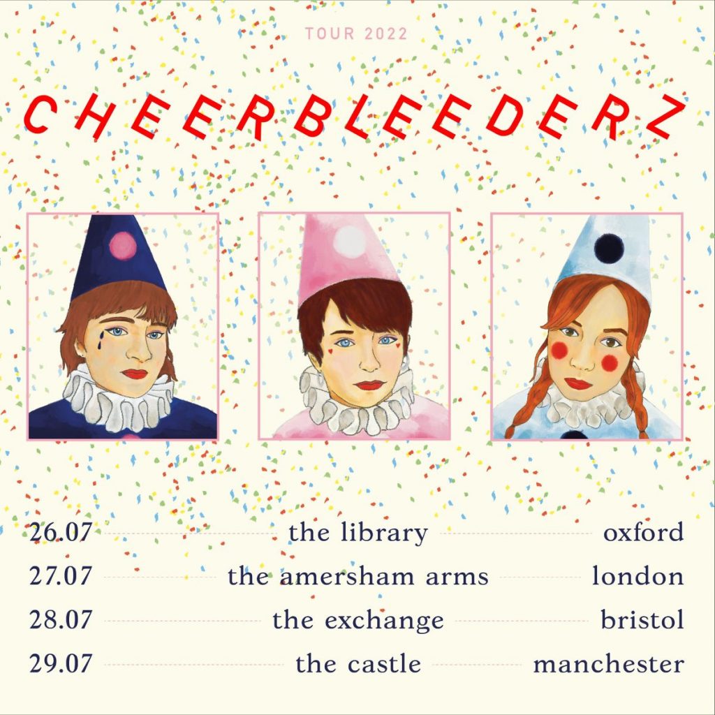 Cheerbleederz July 22 UK Tour
