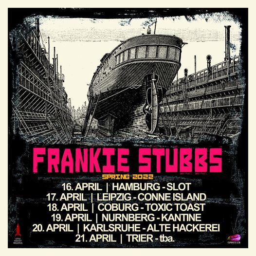 Frankie Stubbs Tour Dates