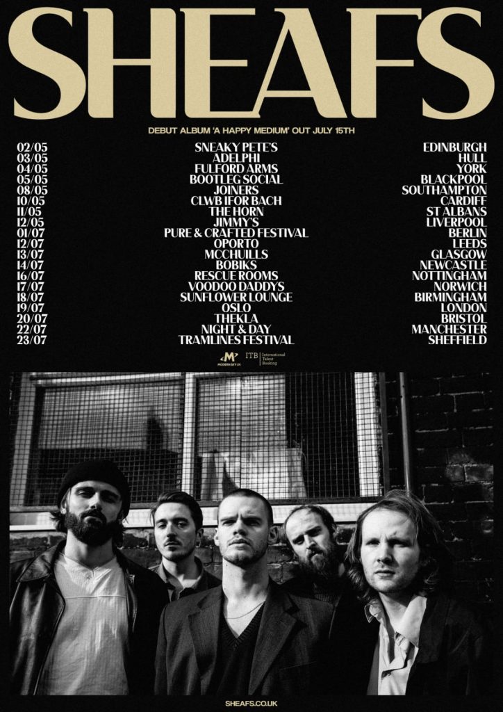 SHEAFS UK Tour Dates