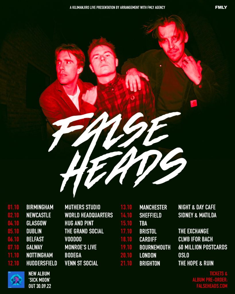 False Heads UK Tour