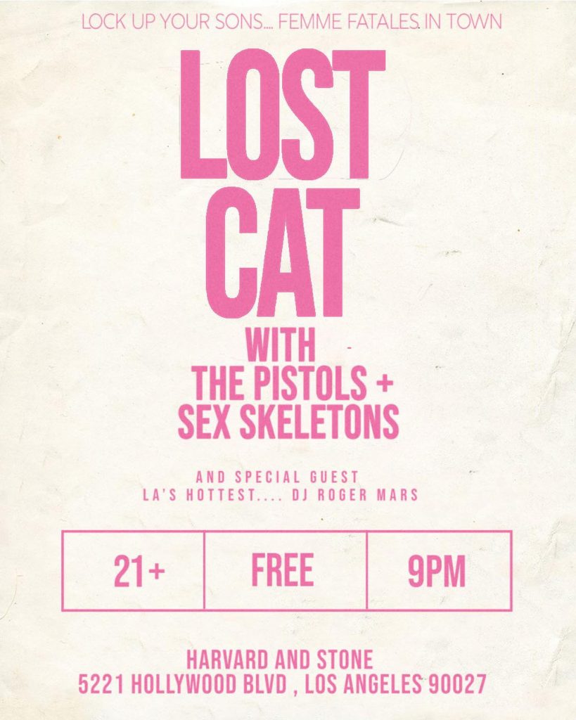 Lost Cat Residency May 22
