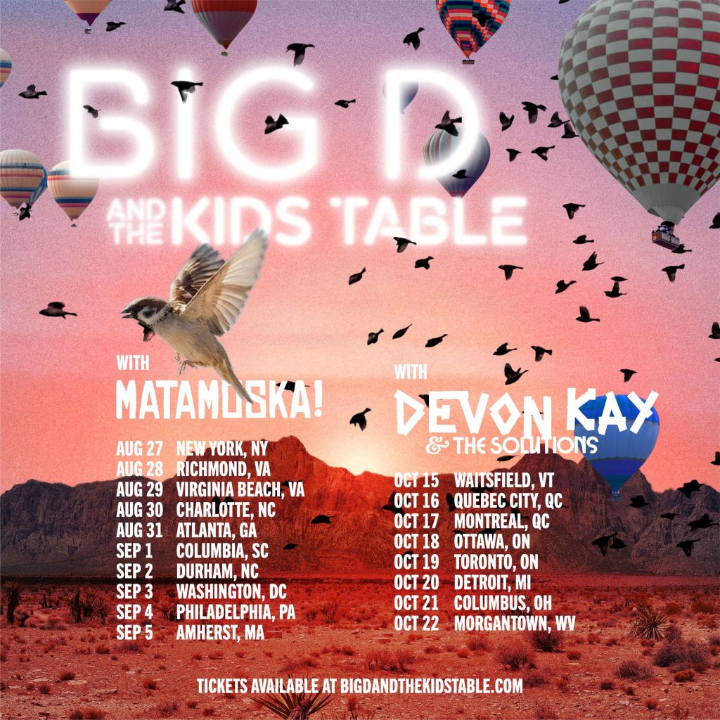 Big D & The Kids Table